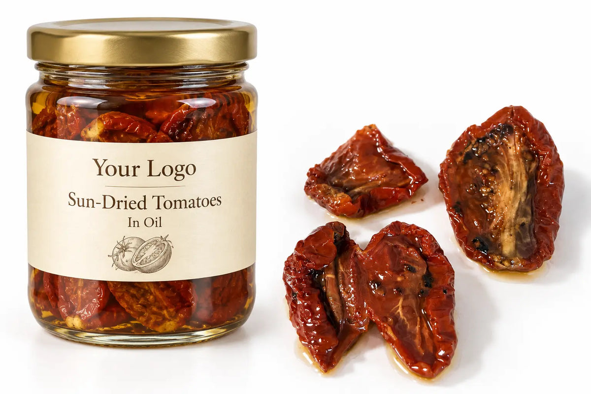 Sun-dried tomatoes in oil